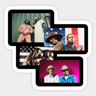 Outkast Collage Sticker